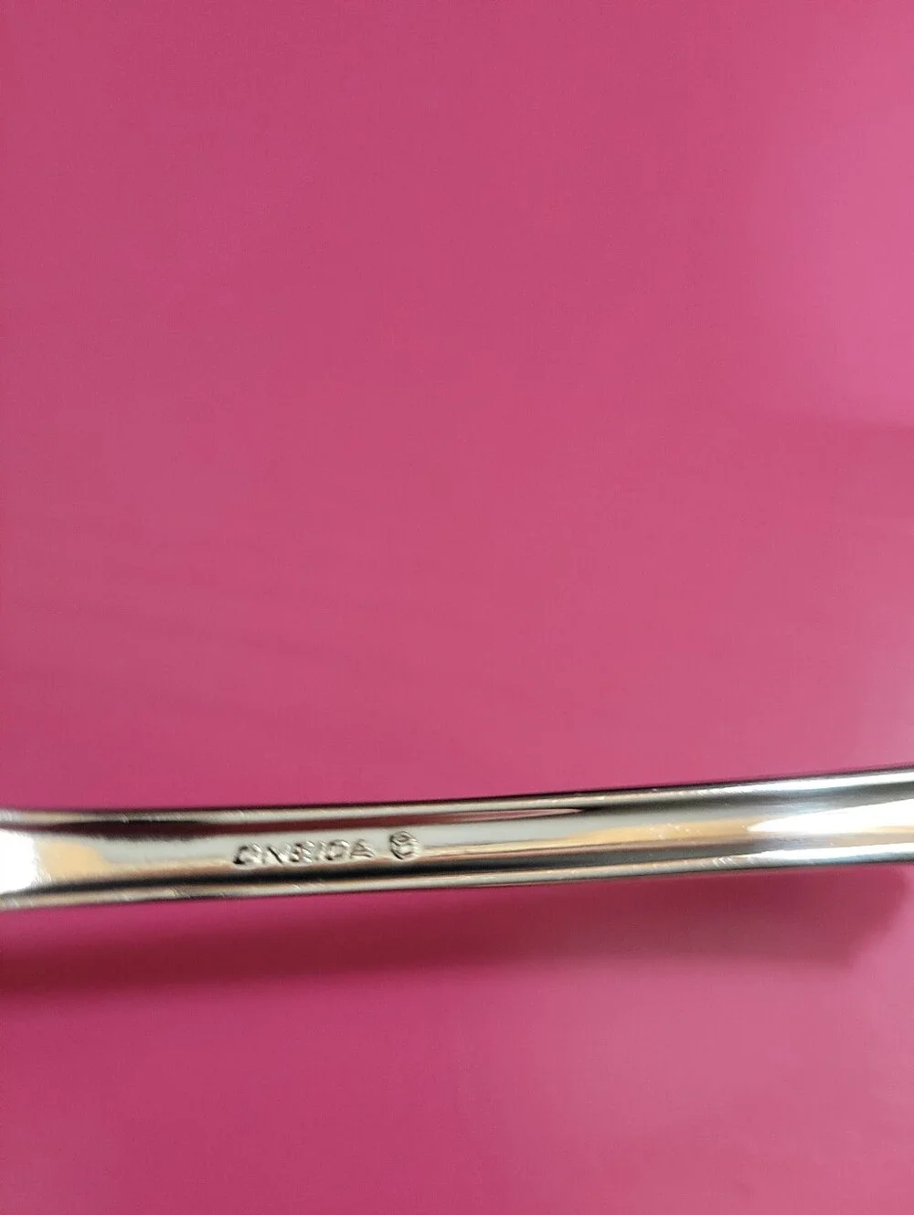 Oneida Golden Damask Rose Teaspoon Stainless Gold Accent (1392)